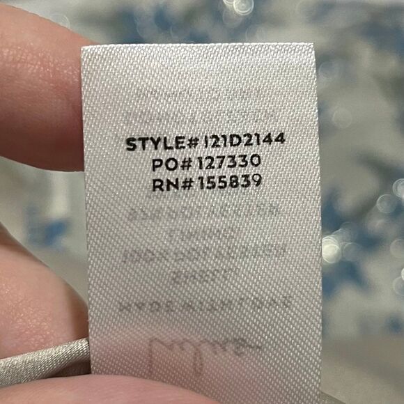 Lulus Versailles Vibes Light Blue Jacquard Metallic Midi Dress size L NWTs - Picture 8 of 8